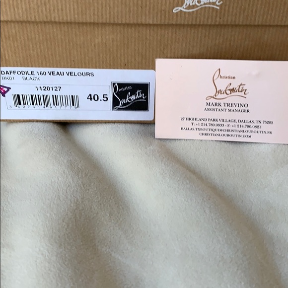 Christian Louboutin black heels - Picture 2 of 8